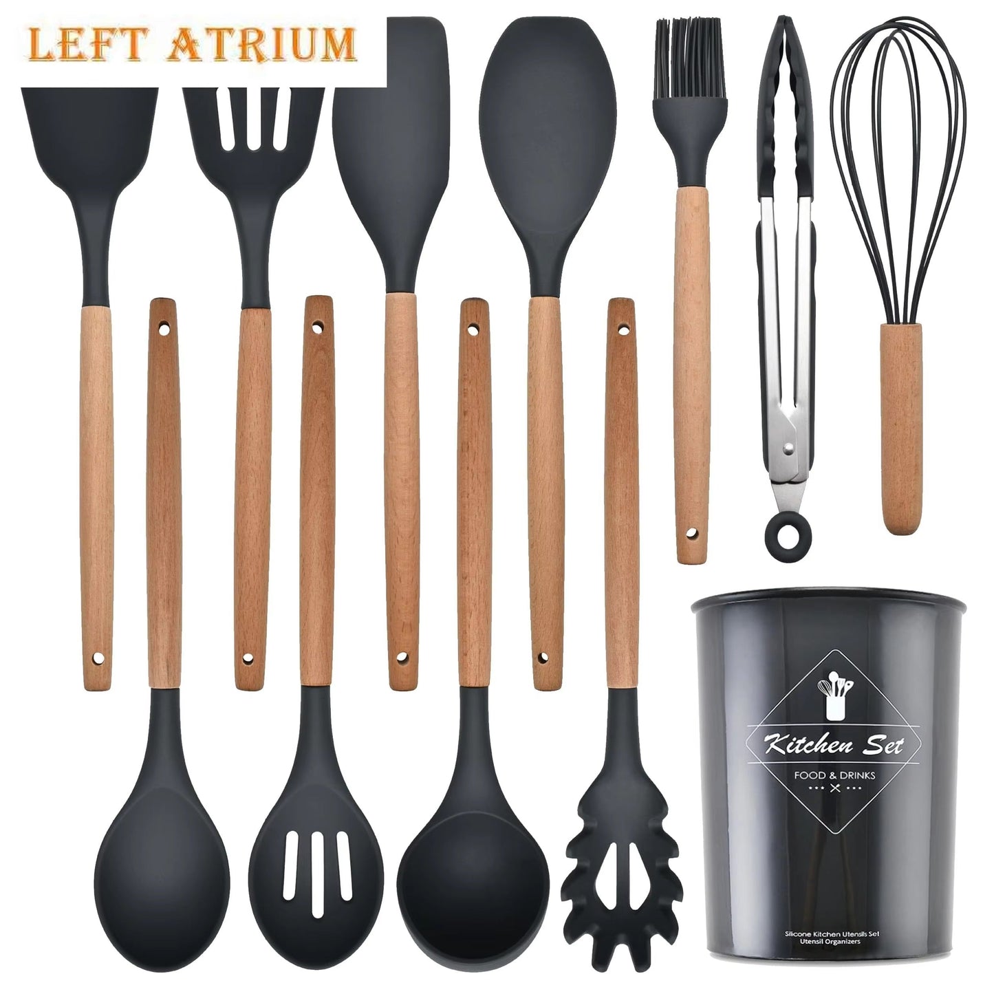 Premium Silicone Kitchen Utensil Set