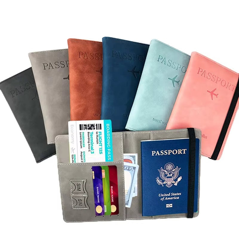 Premium Leather Passport Holder